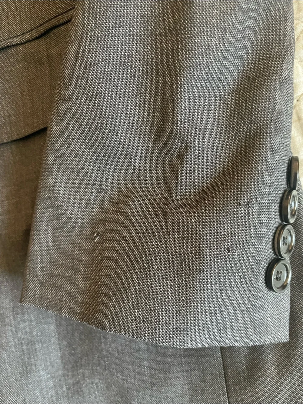 J. CREW Ludlow Slim-fit suit jacket in Italian wool Charcoal NWD 42 R $550 BZ634